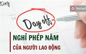 Quy Định Nghỉ Phép Theo Bộ Luật Lao Động