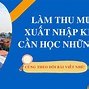 Xuất Nhập Khẩu Cần Học Những Gì